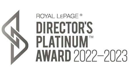 Royal LePage Director's Platinum Award 2022-2023